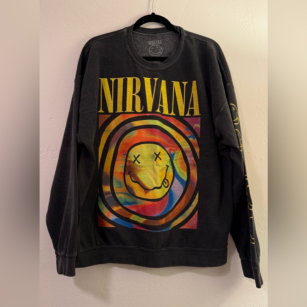 NIRVANA urban outfitters oversized sweatshirt